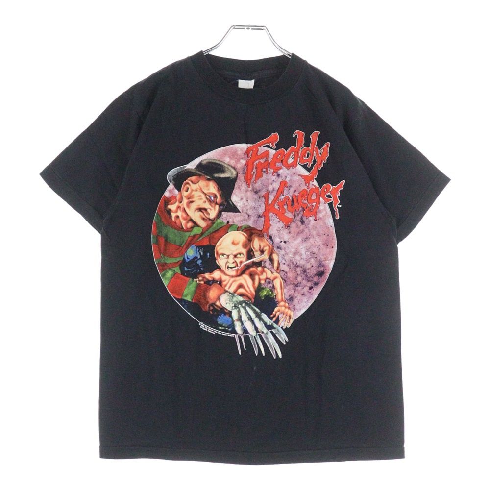 80's～当時物 エルム街の悪夢 両面プリント ヴィンテージ ホラー映画 VINTAGE (ヴィンテージ) 80S Freddy Krueger 1989 エルム街の悪夢 両面