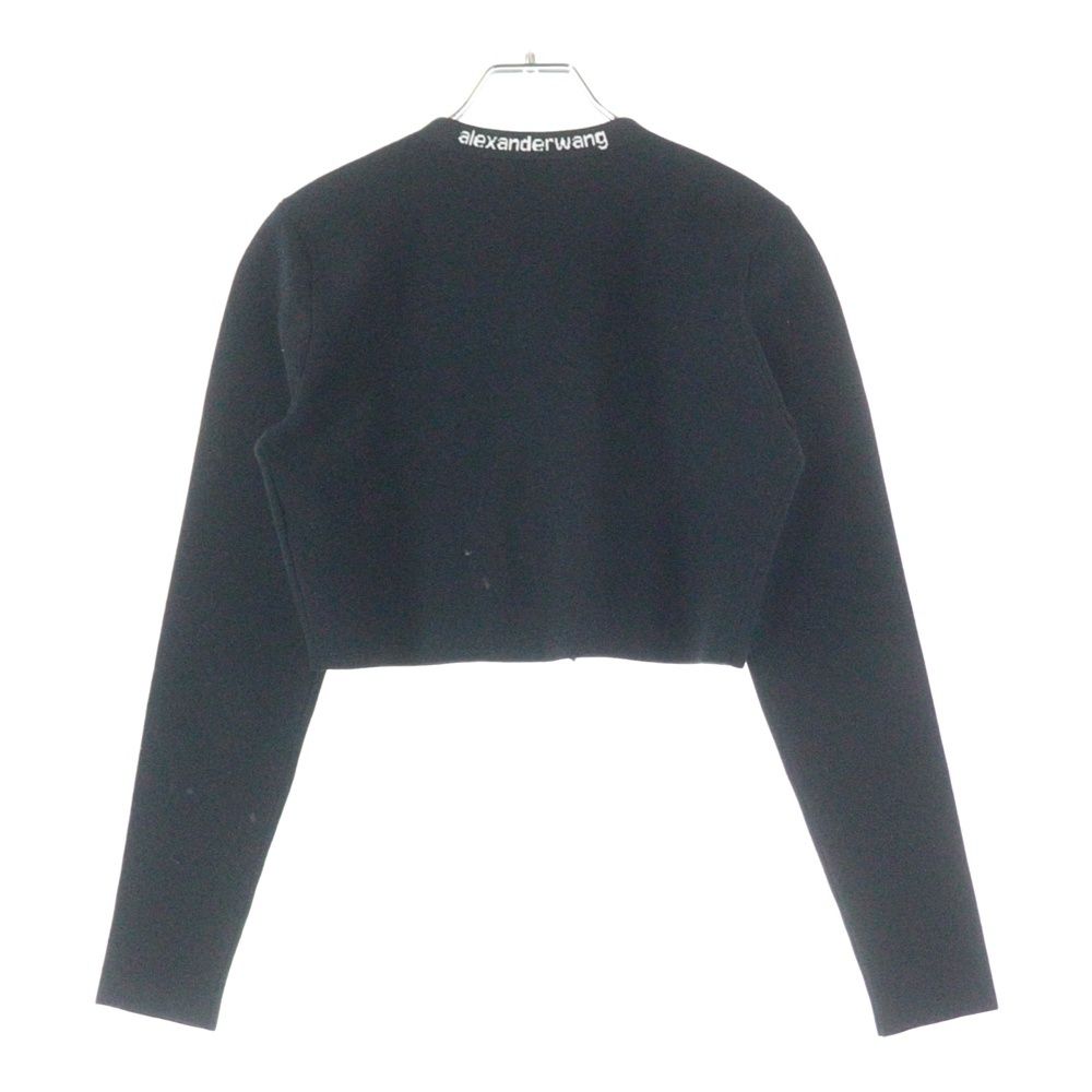 Alexander Wang】ストレッチニット クロップド カーディガン 春夏に着