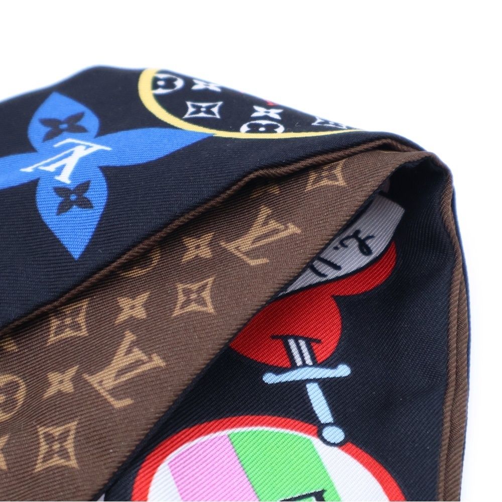 ルイ・ヴィトン バンドーBB スカーフ ストーリーズ マルチカラー