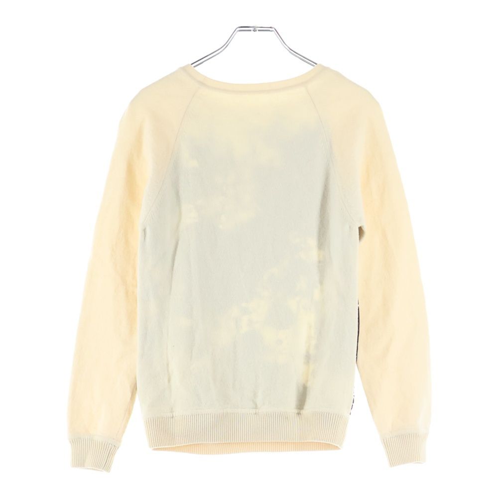 HERMES (エルメス) Wool Knit Sweater シルク切替 ウールニット