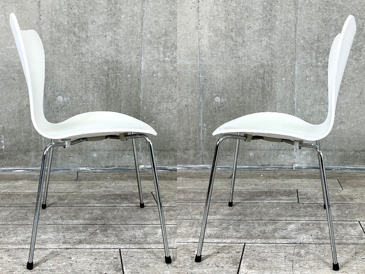 I）Fritz Hansen/フリッツハンセン□セブンチェア□ラッカーホワイト