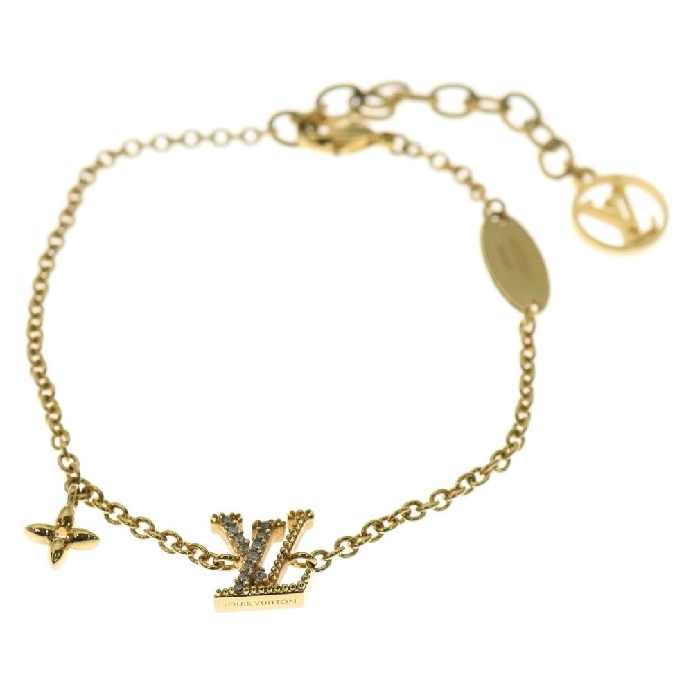 【aa♡♡】Louis Vuitton ゴールド チェーンブレスレット ブレスレット チェーン アンプラント（イエローゴールド） ｜ルイ