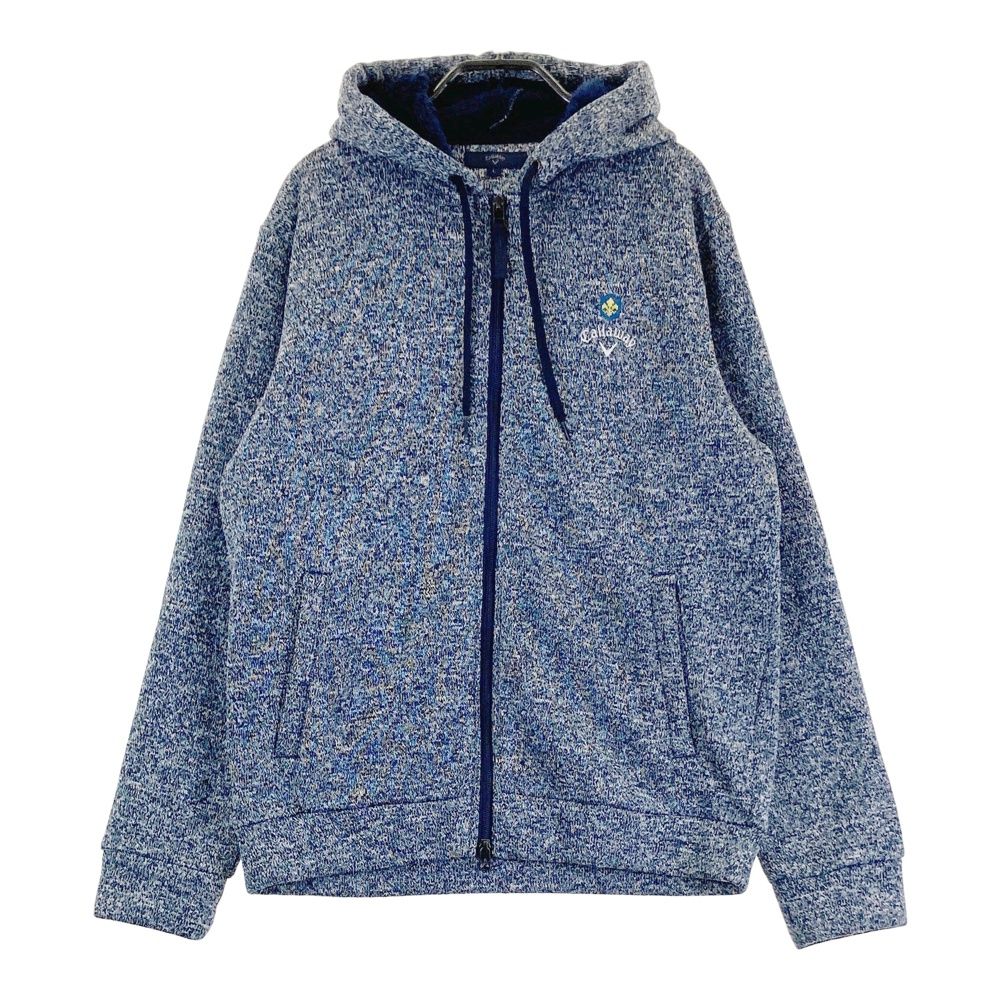 サイズ：L CALLAWAY キャロウェイ 裏ボア ニットジャケット ネイビー系 [240101303959] ゴルフウェア メンズ ストスト