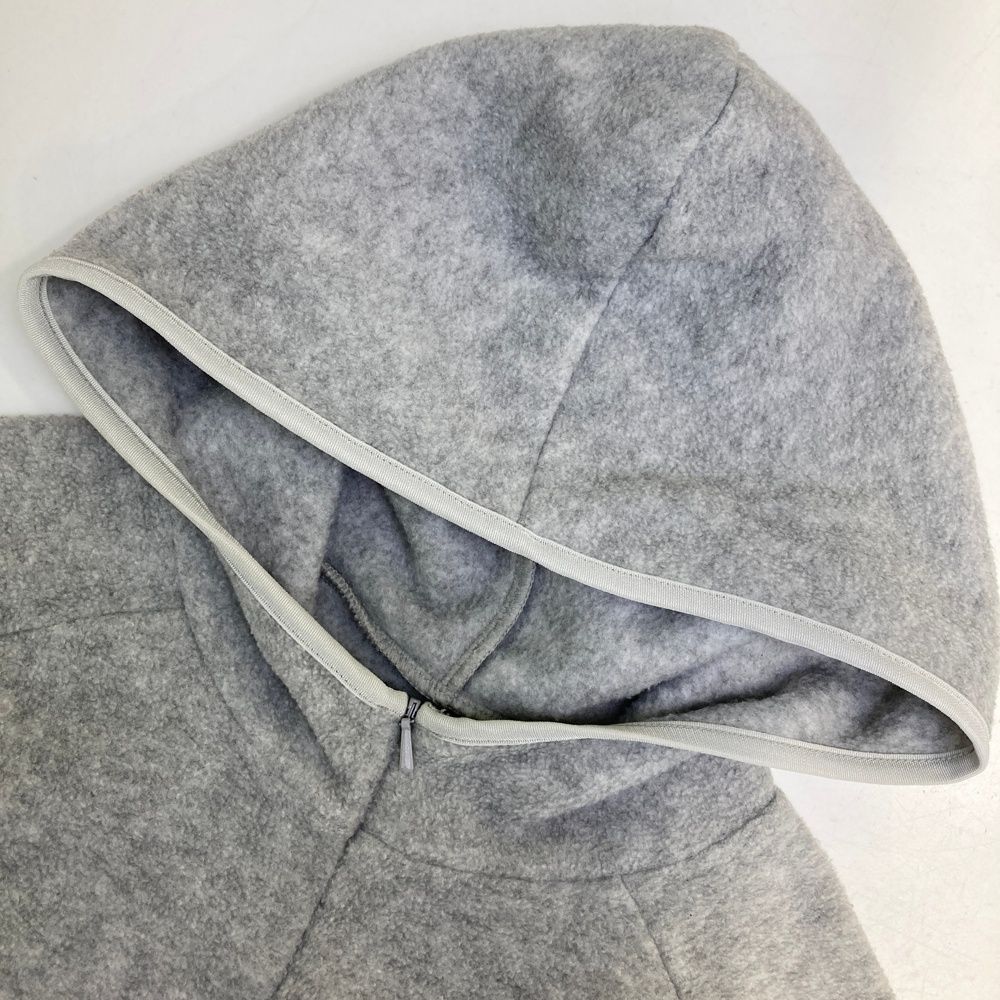 サイズ：M BEAMS GOLF ビームスゴルフ フリース 中綿ワンピース グレー