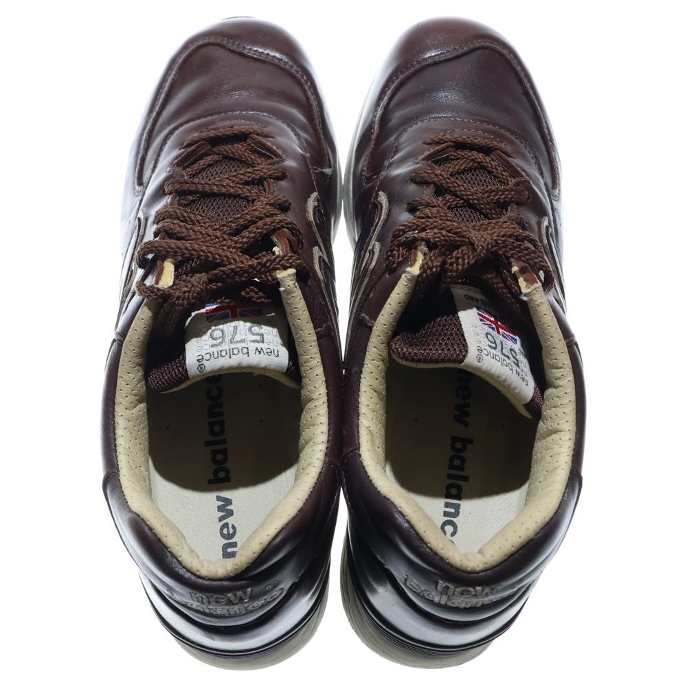 UK製 フルグレインレザー M576CBB BROWN US7.5 New Balance (ニューバランス) M576CBB made in ENGLAND レザー