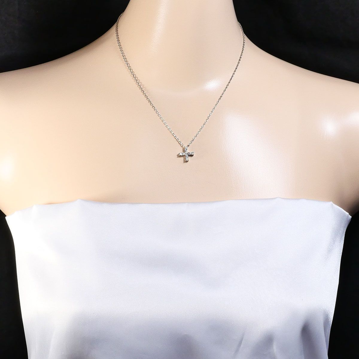 pt900 pt850 プラチナ 天然ダイヤモンド0.27ctネックレス40cm 楽天市場】プラチナ ネックレス ダイヤモンド フラワー ダイヤ