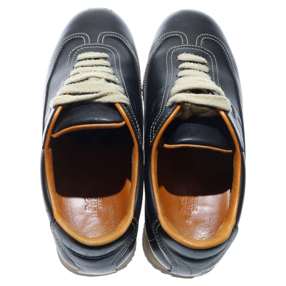 HERMES (エルメス) クイック Hロゴ レザー ローカットスニーカー