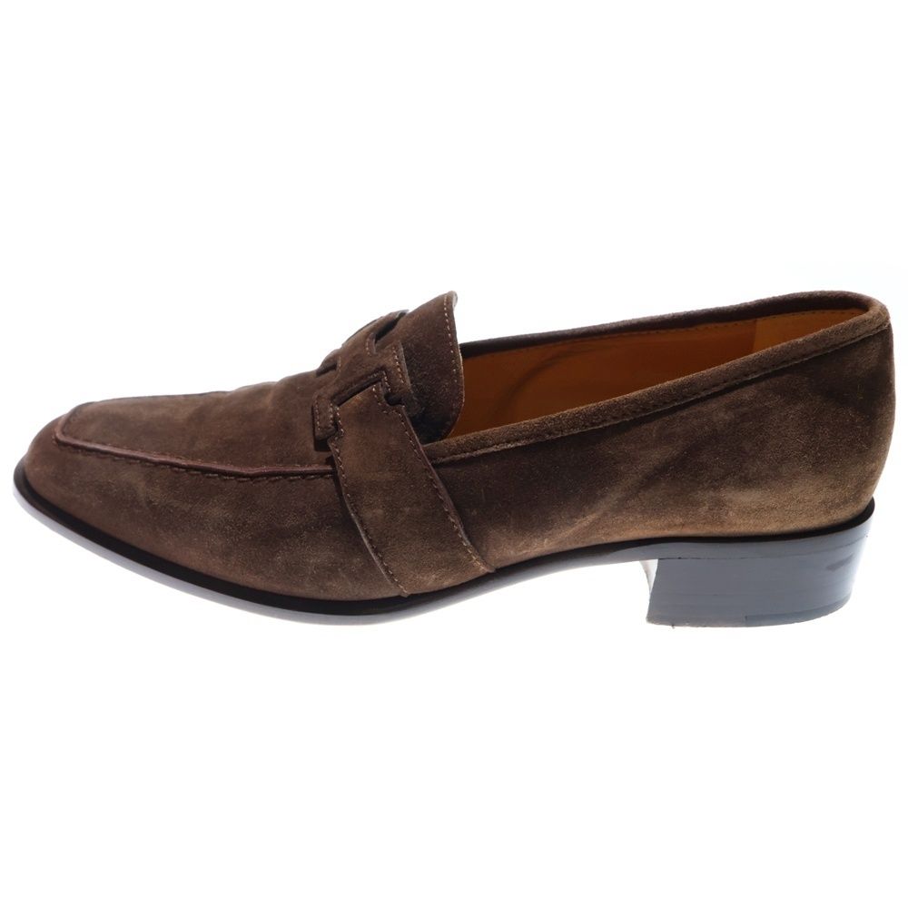 HERMES (エルメス) コンスタンス スエード ローファー ブラウン