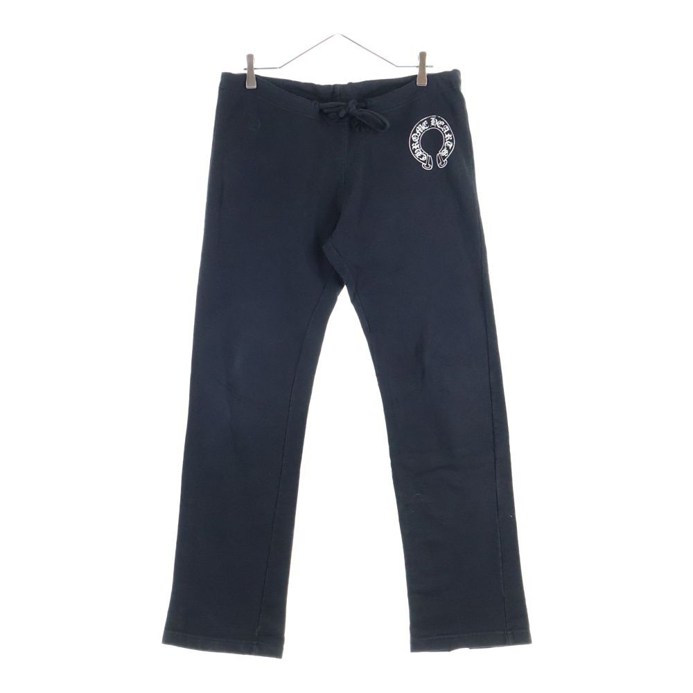 クロムハーツ ホースシュープリント スウェットパンツ メンズ CHROME HEARTS クロムハーツ スウェットパンツ 灰 グレー ホースシュー