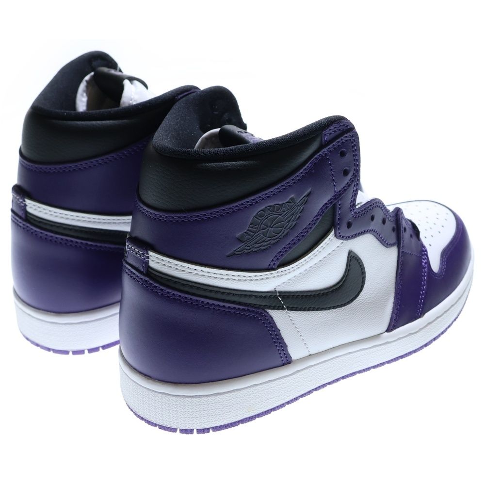 NIKE (ナイキ) AIR JORDAN 1 RETRO HIGH OG COURT PURPLE エア
