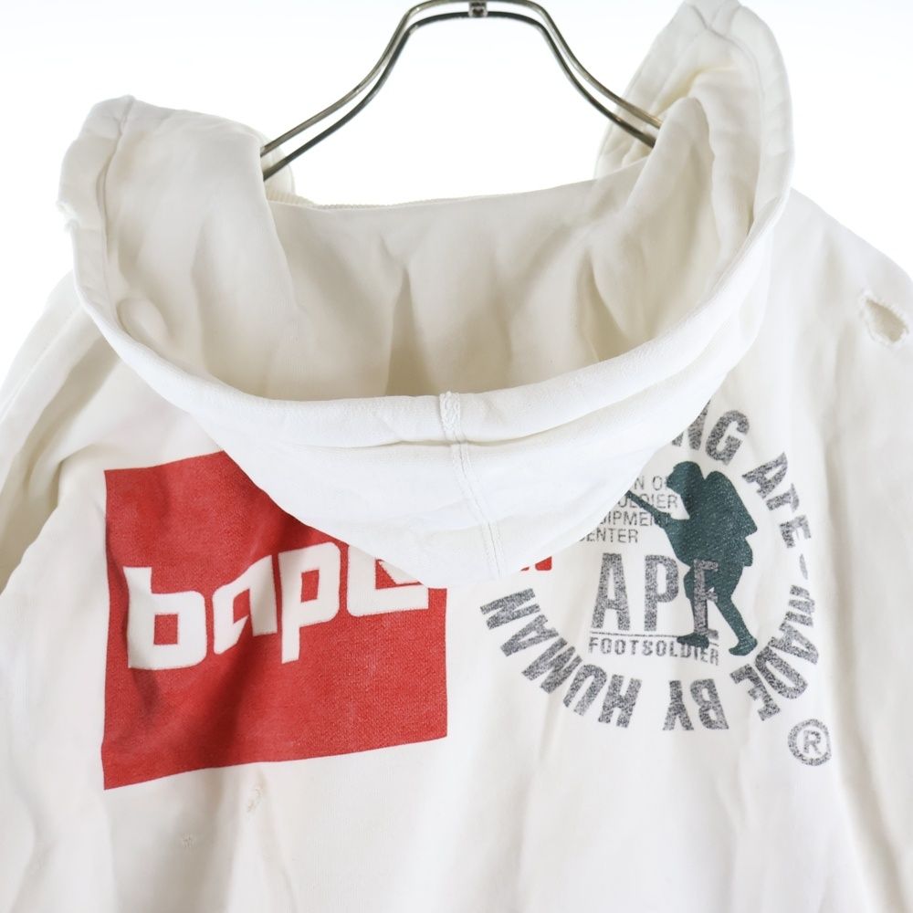 A BATHING APE (アベイシングエイプ) 90s Soldier Hoodie Separate