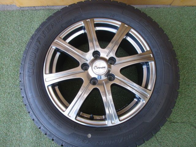 中古】 送料込み コノックス 205/60R16 スタッドレスタイヤ4本SET 90