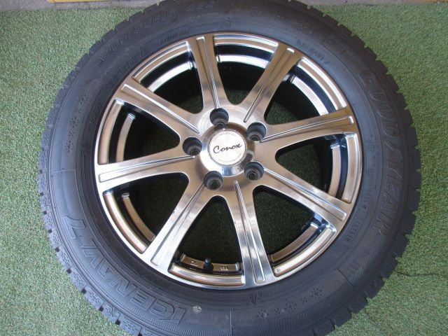 中古】 送料込み コノックス 205/60R16 スタッドレスタイヤ4本SET 90