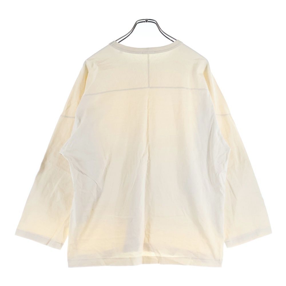 comoli オフホワイト フットボール Tシャツ サイズ3 comoli 22ss