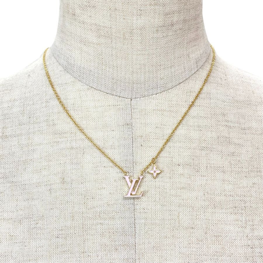 ルイヴィトン アイコニック エナメル ネックレス ピンク ルイヴィトン ネックレス レディース ネックレス・LV アイコニック