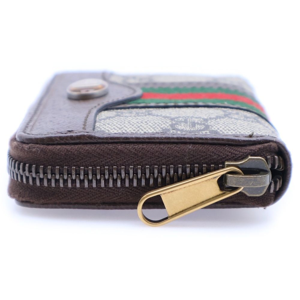 GUCCI (グッチ) GGスプリーム シェリーライン オフィディア レザー