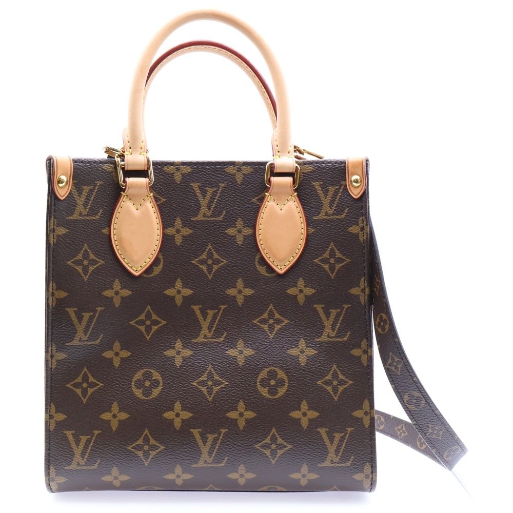 LOUIS VUITTON (ルイヴィトン) サックプラBB モノグラム PVC レザー