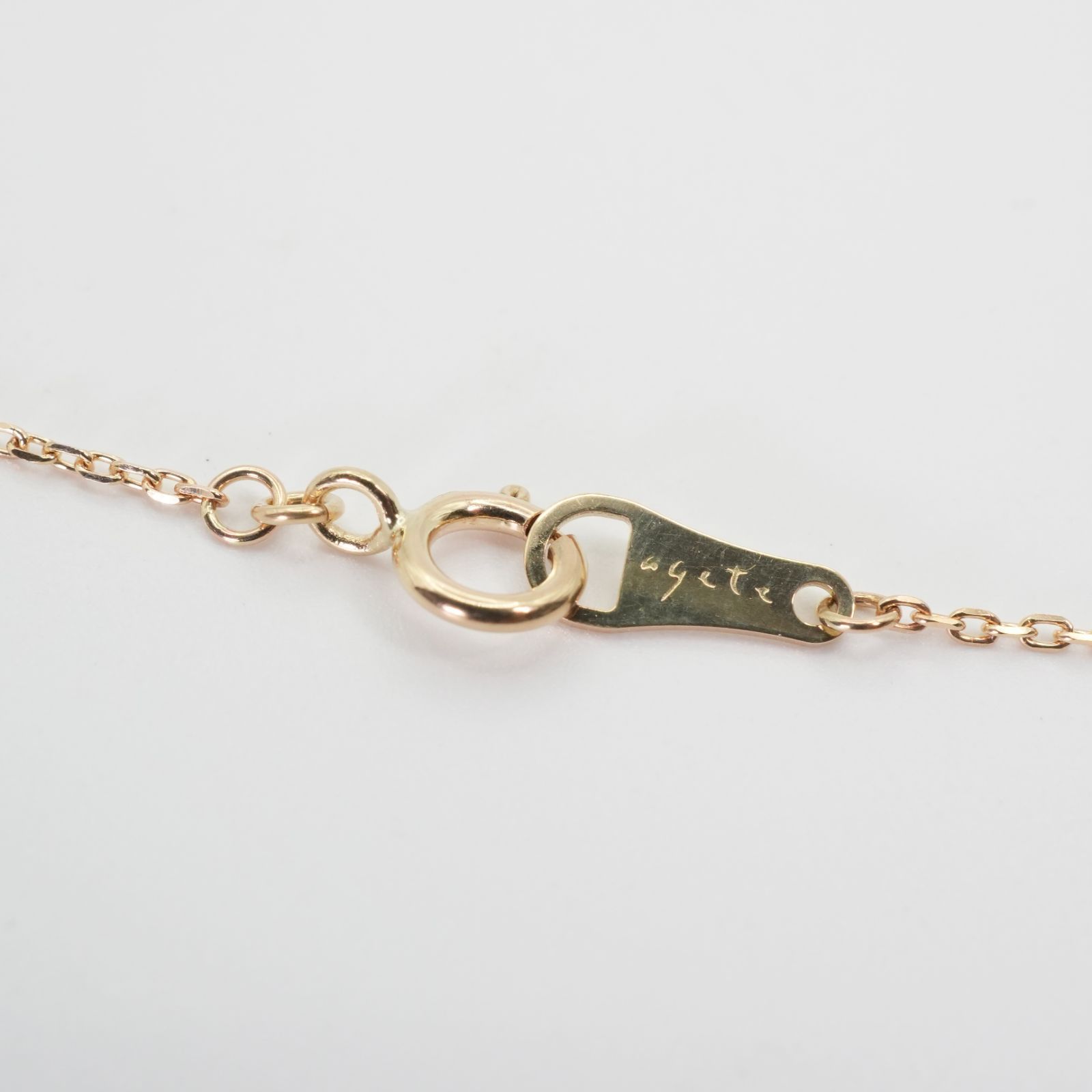 アガット ミラーボール ロング K10 ネックレス/25-1352S - メルカリ