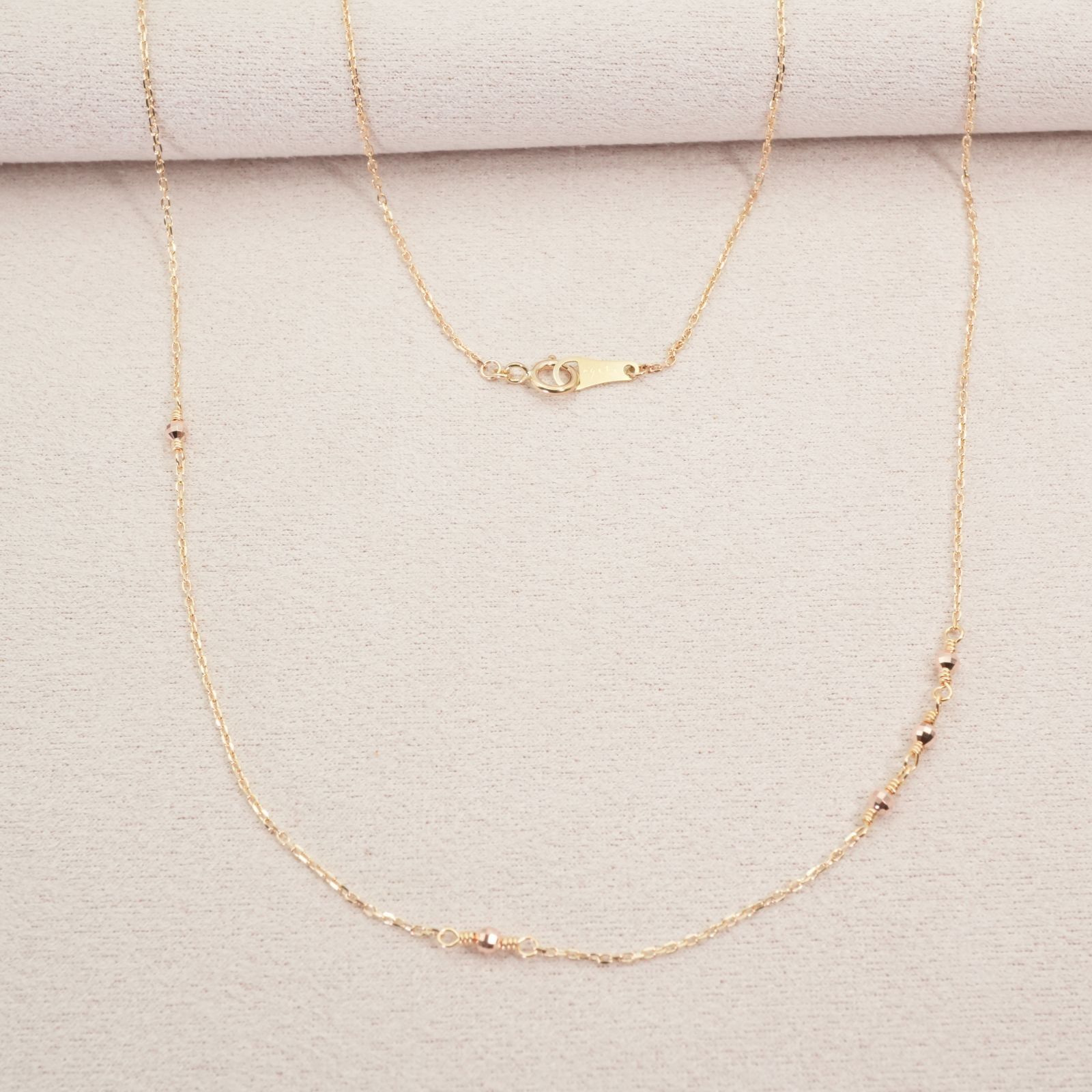 アガット ミラーボール ロング K10 ネックレス/25-1352S - メルカリ