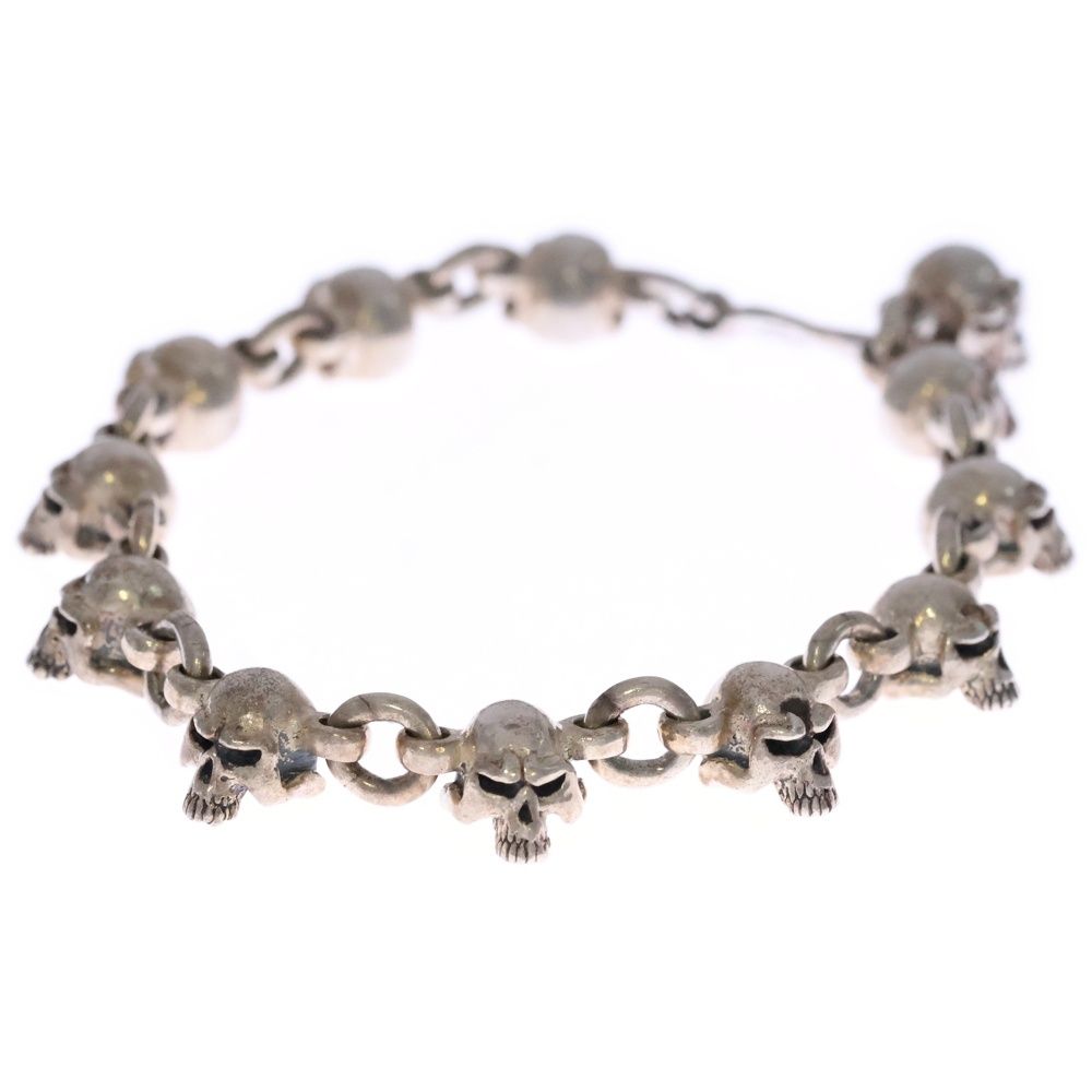 THIRTEEN DESIGNS (サーティーンデザインズ) MAD SKULL BRACELET