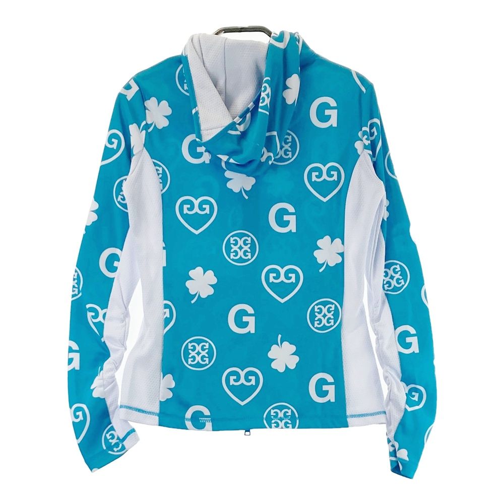 サイズ：36/40 G/FORE ジーフォア フード付 ジップジャケット ロゴ柄