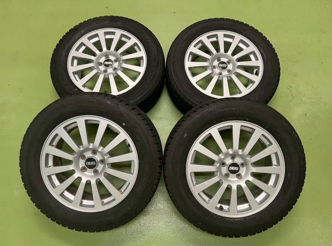 BBS 鍛造ホイール 17×7J +48 PCD100 単品 社外 1本 鍛造 軽量 ホイール BBS RF RF507 ☆ 7J-17 PCD100 5穴