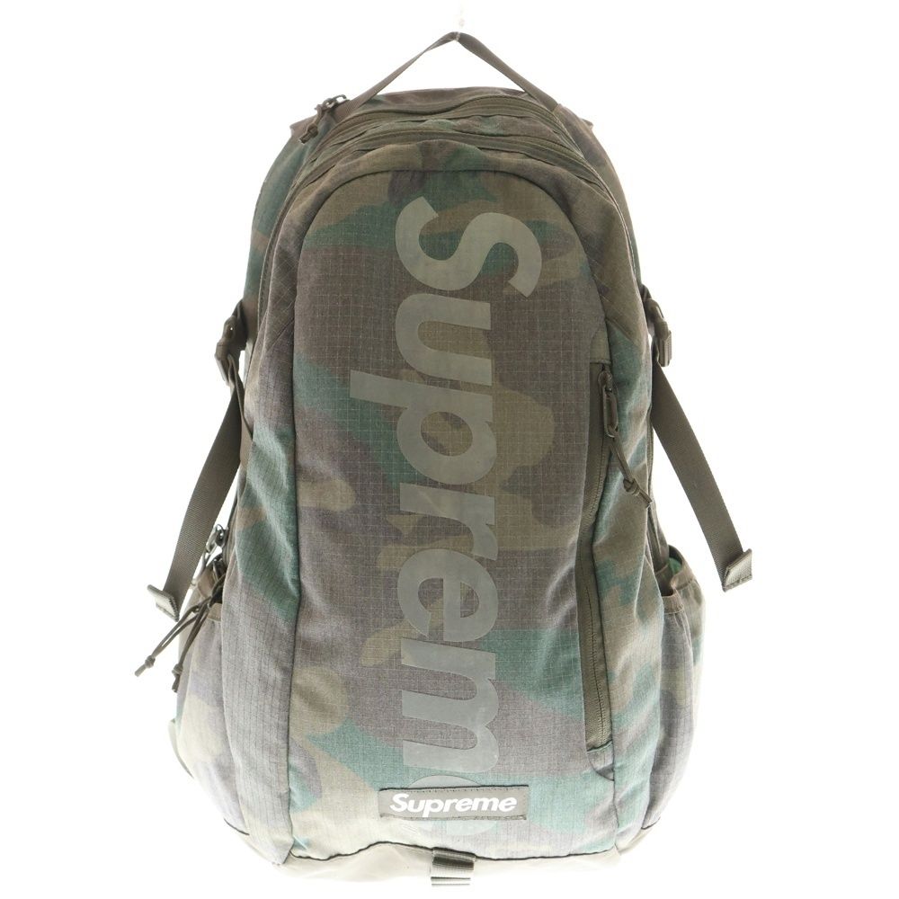 SUPREME (シュプリーム) 24SS Backpack Woodland Camo カモフラ柄