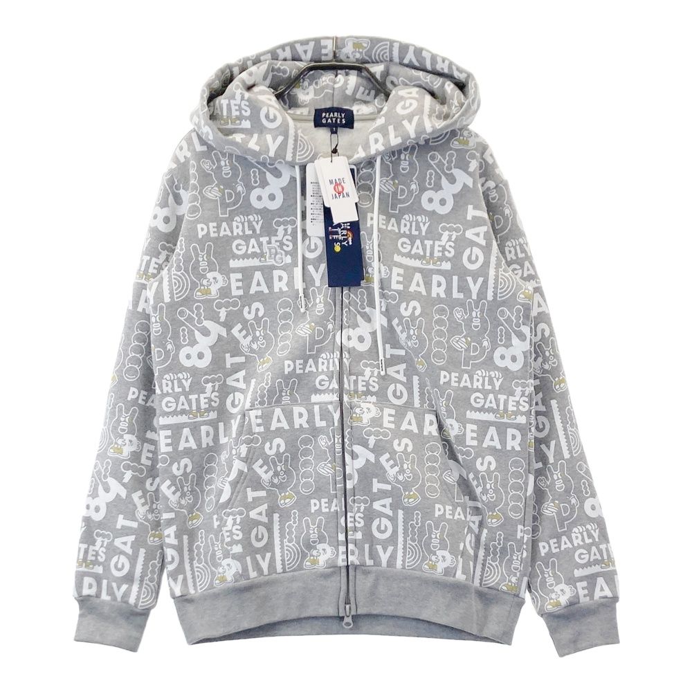 サイズ：1 PEARLY GATES パーリーゲイツ スウェット ジップパーカー