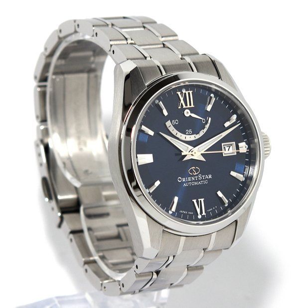 オリエントスター ORIENTSTAR RK-AU0005L 自動巻き ネイビー ORIENT STAR(オリエントスター) 自動巻き スタンダード 機械式