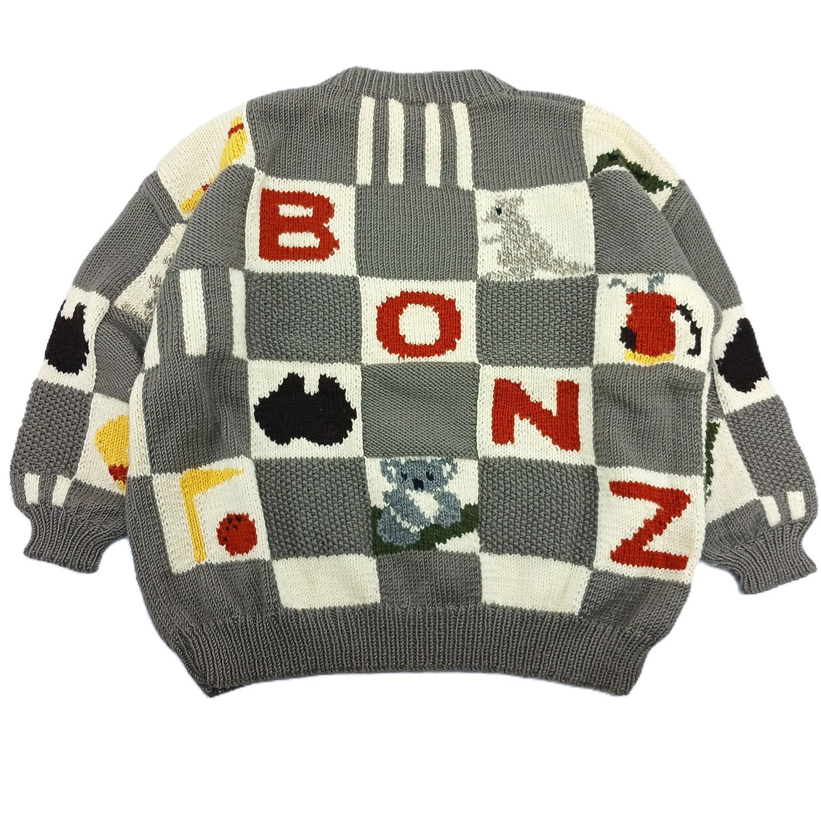 オーストラリア製 ボンゾー BONZO ウール ニット セーター クルー
