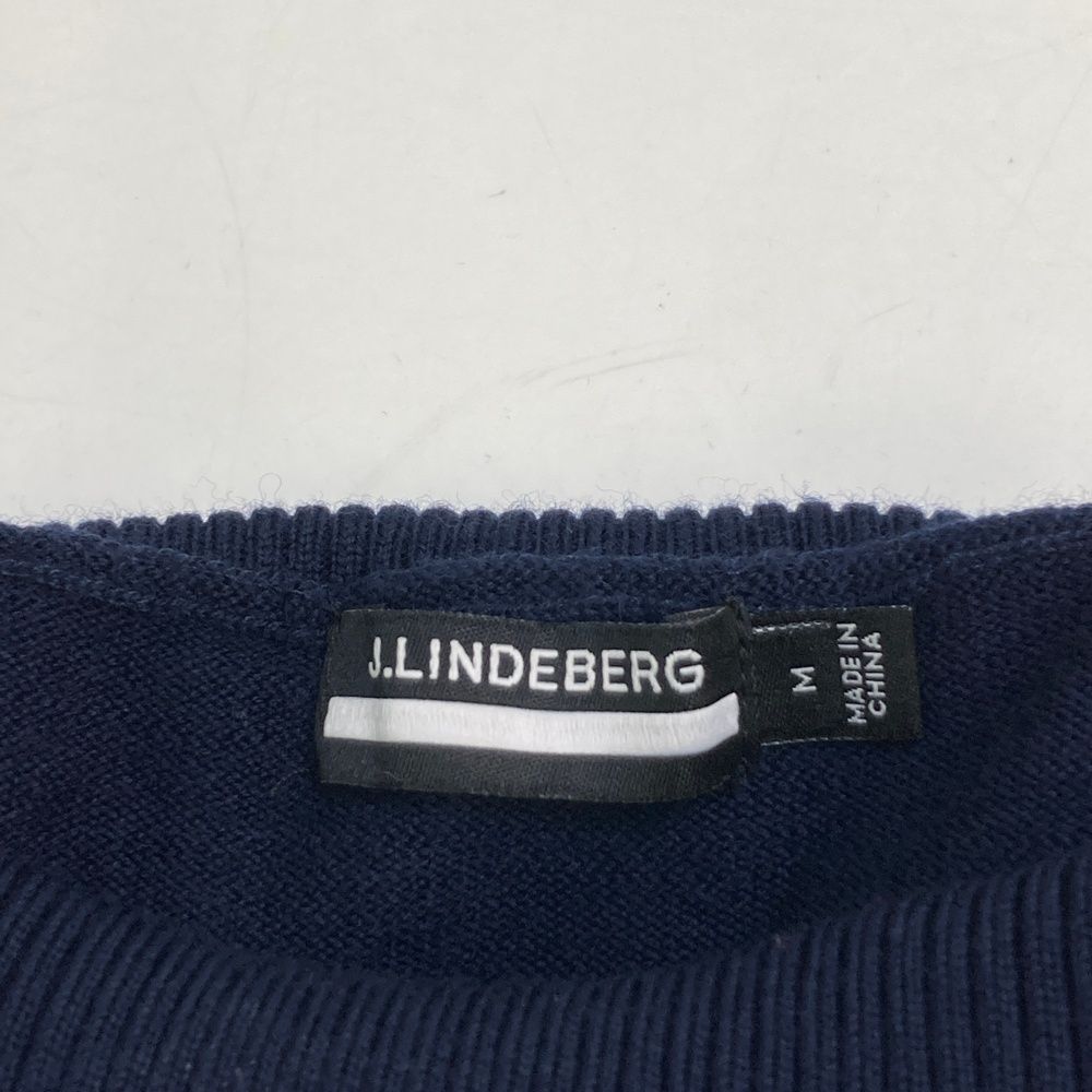 サイズ：M J.LINDEBERG ジェイリンドバーグ ハイネック ニットセーター