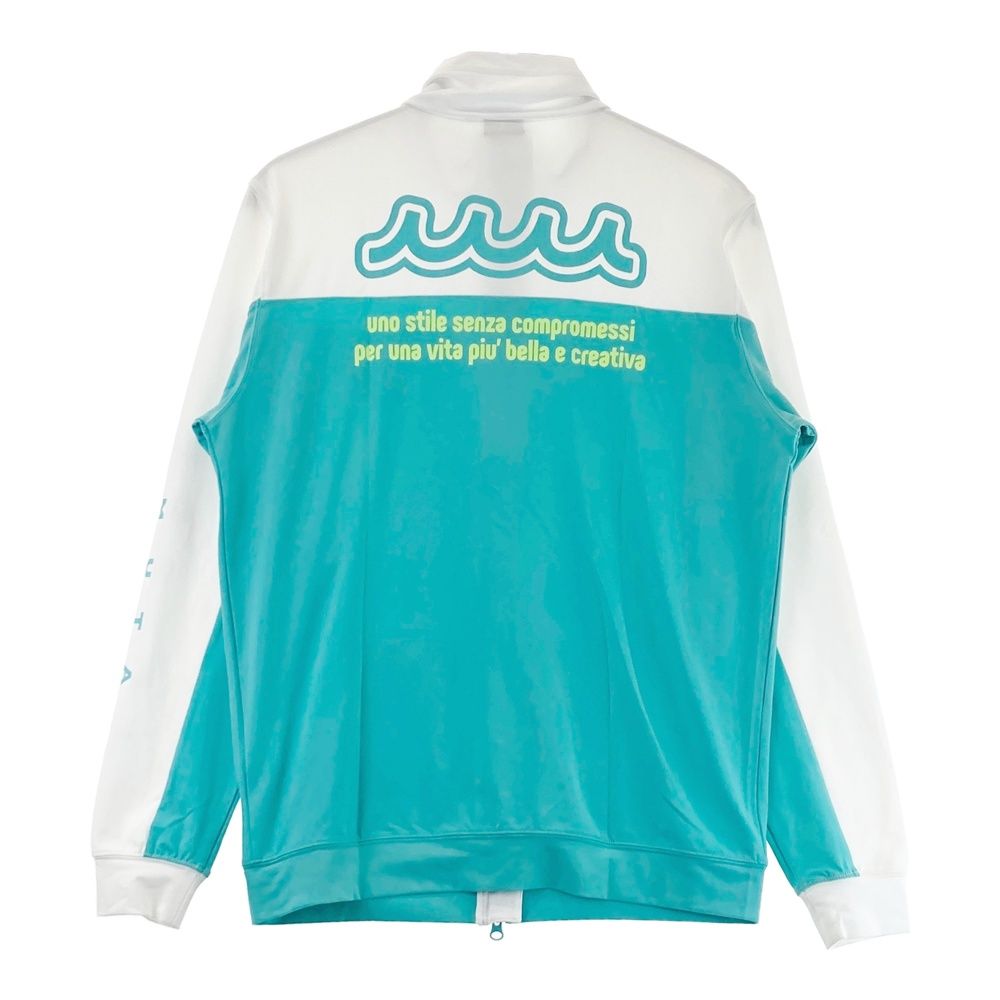 MUTAMARINE ネイビー ジャケット Mサイズ ゴルフ ムータマリン muta MARINE 【美品】ムータマリン ジャケット ダークネイビー 裏微