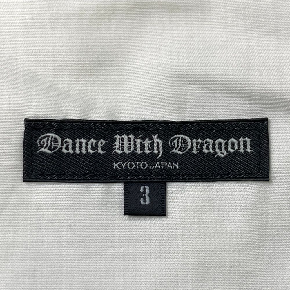 サイズ：3 DANCE WITH DRAGON ダンスウィズドラゴン ロングパンツ ロゴ