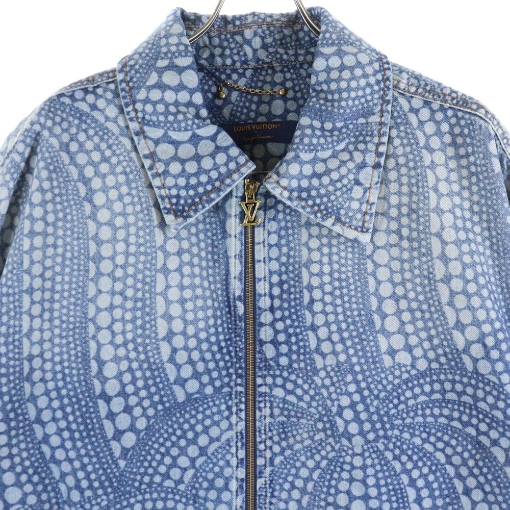 LOUIS VUITTON (ルイヴィトン) 23AW×YK Zipup Denim Bluzon Dot RM232H