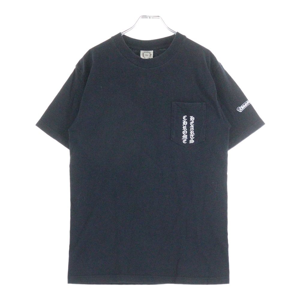 新品【ホノルル正規店購入】クロムハーツ スクロールラベルバックプリントTシャツM CHROME HEARTS 【極美品中古】クロムハーツ スクロールラベルロングT
