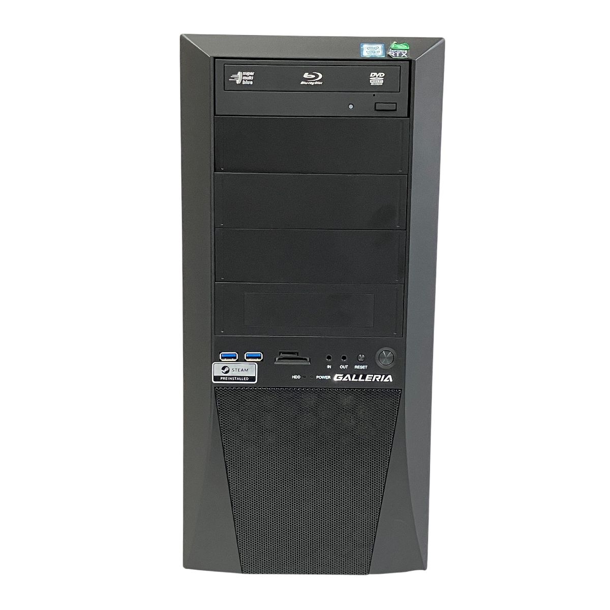 Thirdwave Dospara GALLERIA XF ゲーミング デスクトップ PC i7 9700K