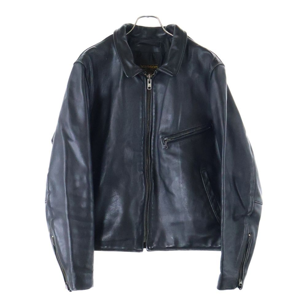 VANSON (バンソン) USA製 シングルライダース レザージャケット