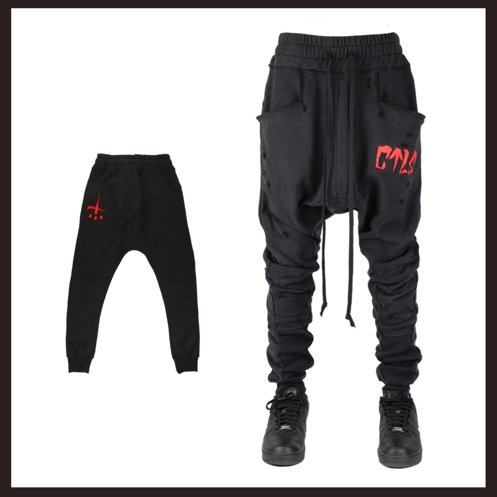 CVTVLISTセットアップ 刺繡 パーカー スウェットパンツ CVTVLISTセットアップ 刺繡 パーカー スウェットパンツ