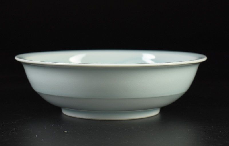 蔵A4920b】人間国宝 塚本快示 快山窯 青白磁貝文鉢 中鉢 共箱 - メルカリ