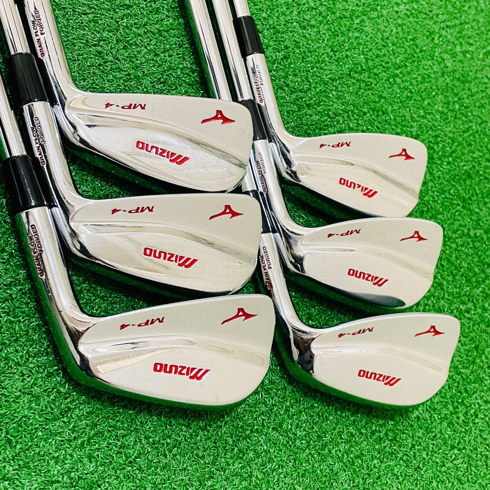 MIZUNO ミズノ MP4 MP-4 アイアン セット メンズ 6本 MIZUNO MP-4 ミズノ アイアン6本セット メンズ 右利き RIFLE PROJECT X