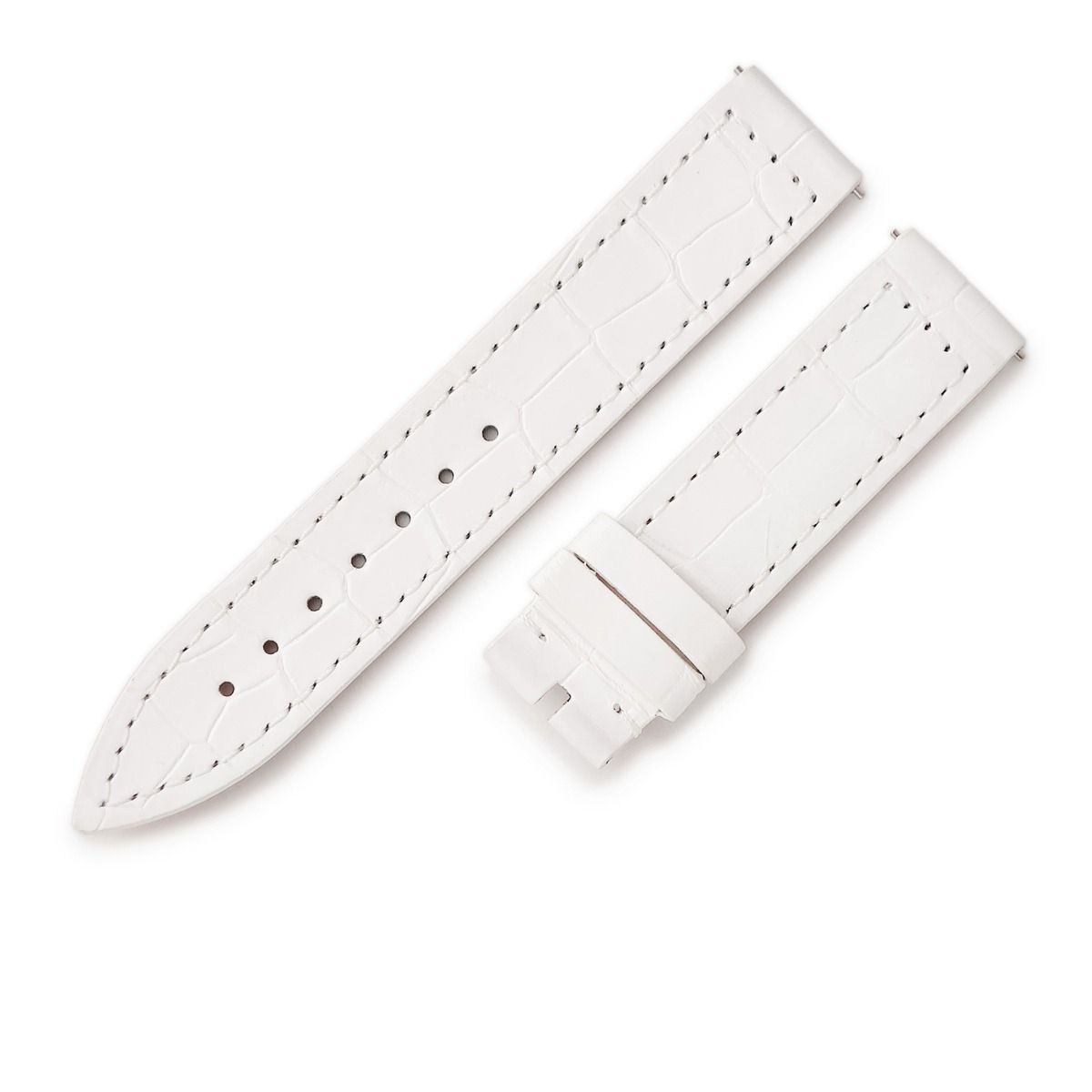16mmフランクミュラー 純正 ホワイト クロコ ストラップ ベルト 18mm フランクミュラー 純正 ホワイト ストラップ ベルト 16mmフランク