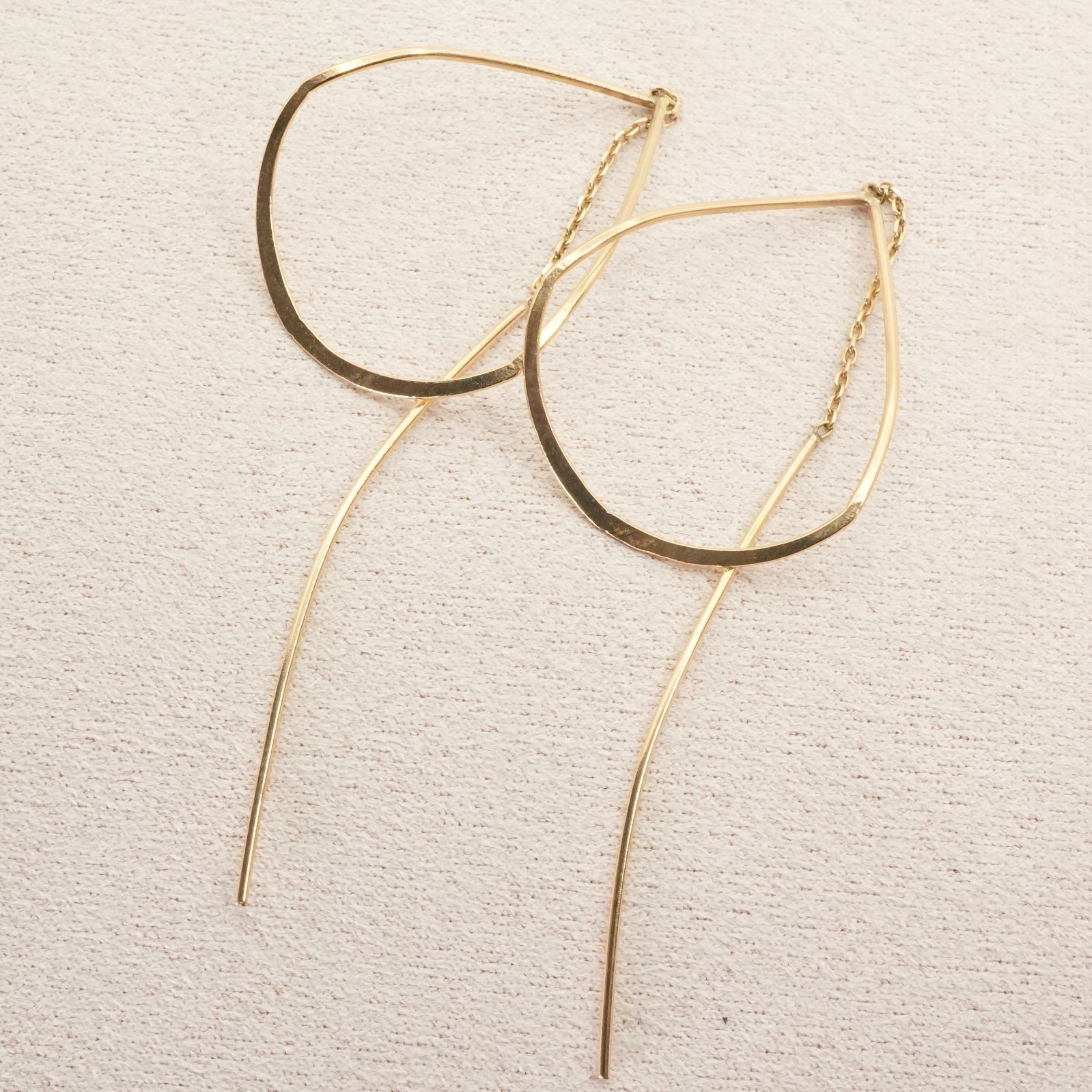 アガット ドロップ K10 アメリカン agete ピアス/24-4925S - メルカリ