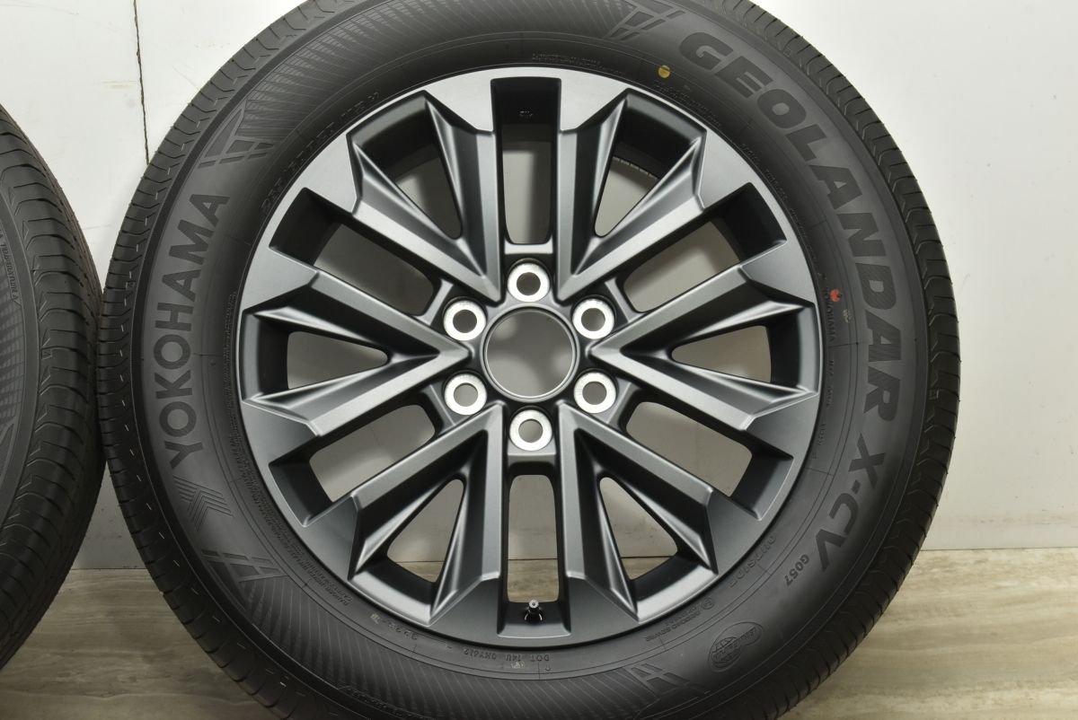 2025年製 新車外し品】トヨタ ランドクルーザー250 ZX 純正 20in 7.5J