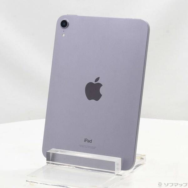 中古品〕 iPad mini 第6世代 256GB パープル MK7X3J／A Wi-Fi【198