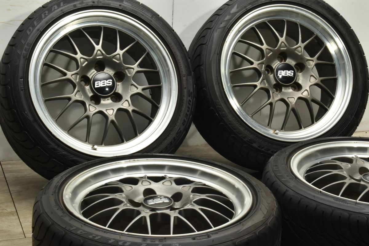 希少品】マツダ FD3S RX-7 純正 BBS 17in 8JJ 8.5JJ +50 PCD114.3