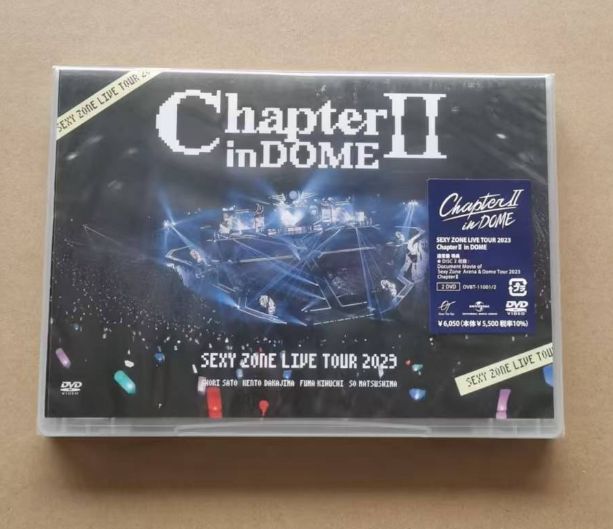 SEXY ZONE LIVE TOUR 2023 ChapterⅡ in DOME (通常盤) [DVD] - メルカリ