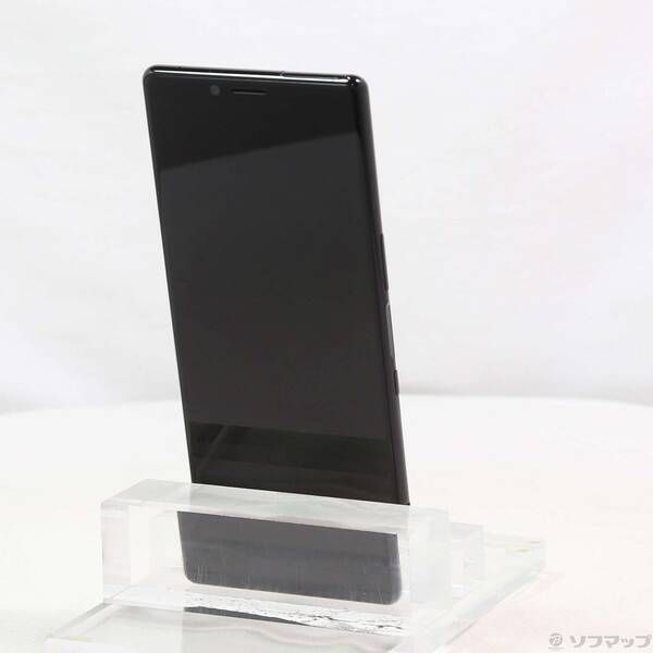 品〕 Xperia 1 64GB ブラック SO-03L docomoロック解除SIMフリー【258
