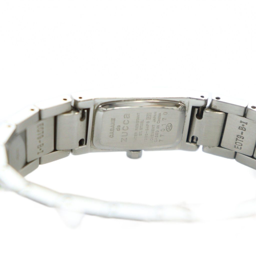 Tsuruca❤です。 カバンドズッカ CABANE de zucca V220-0AF0 腕時計 バングルウォッチ