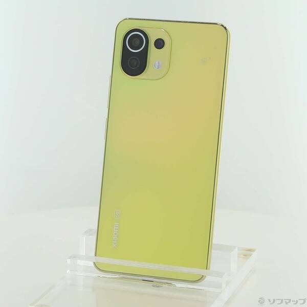 中古品〕 Mi 11 Lite 5G 128GB シトラスイエロー M2101K9R SIMフリー