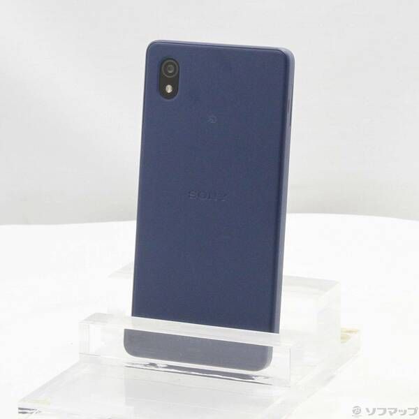 中古品〕 Xperia Ace III 64GB ブルー SOG08 au SIMフリー【196